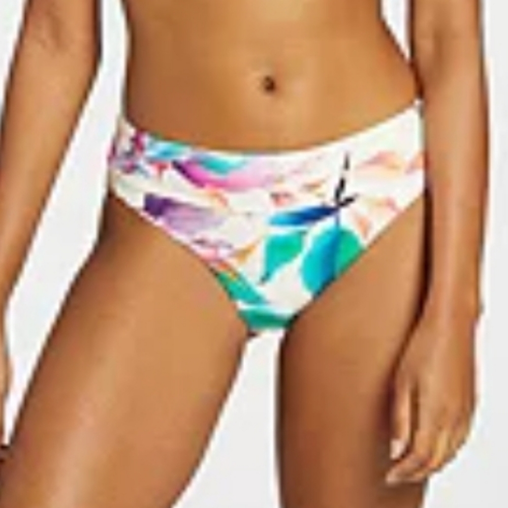 NWT Calla Midrise Bikini Bottoms Women Size XL